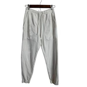 Industry of All Nations Unbleached/Undyed Brushed Fleece Sweatpants Womans XS